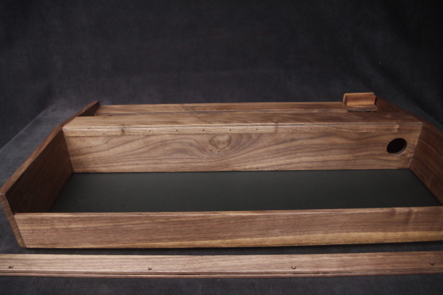 Vintage Moog Minimoog Model D Wooden Case – American Walnut – Handcrafted Synth Upgrade