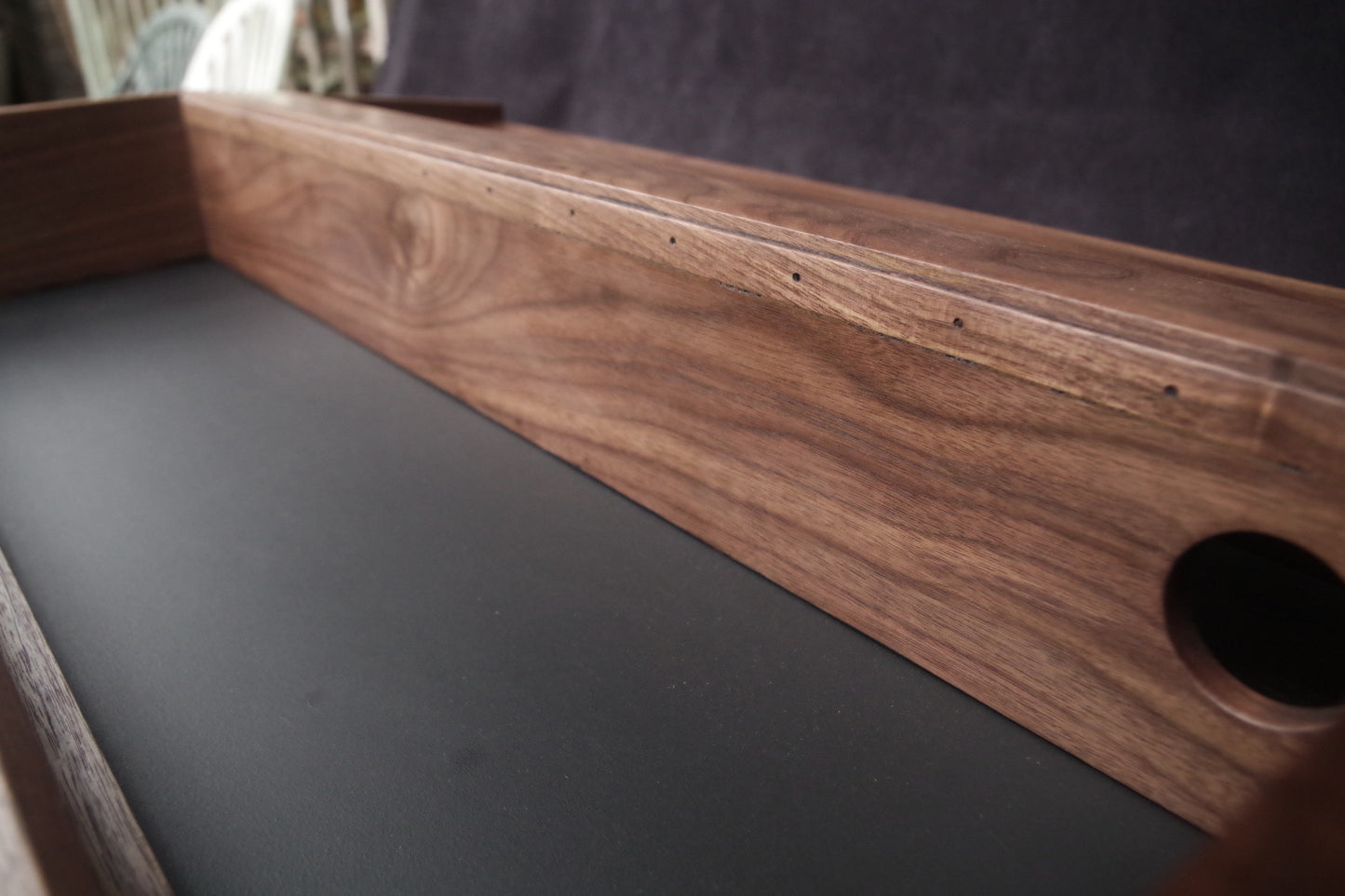 Vintage Moog Minimoog Model D Wooden Case – American Walnut – Handcrafted Synth Upgrade