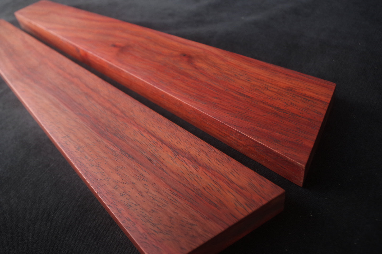 Handcrafted Red Wood Side Panels for Yamaha DX5, DX1 Inspired Vintage Style