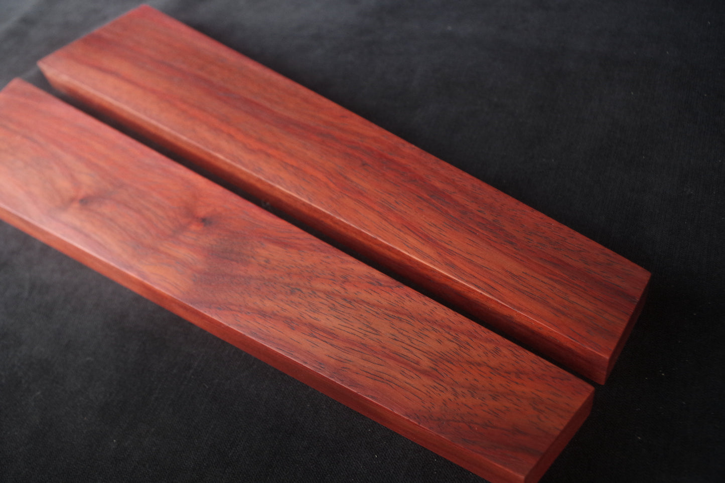 Handcrafted Red Wood Side Panels for Yamaha DX5, DX1 Inspired Vintage Style