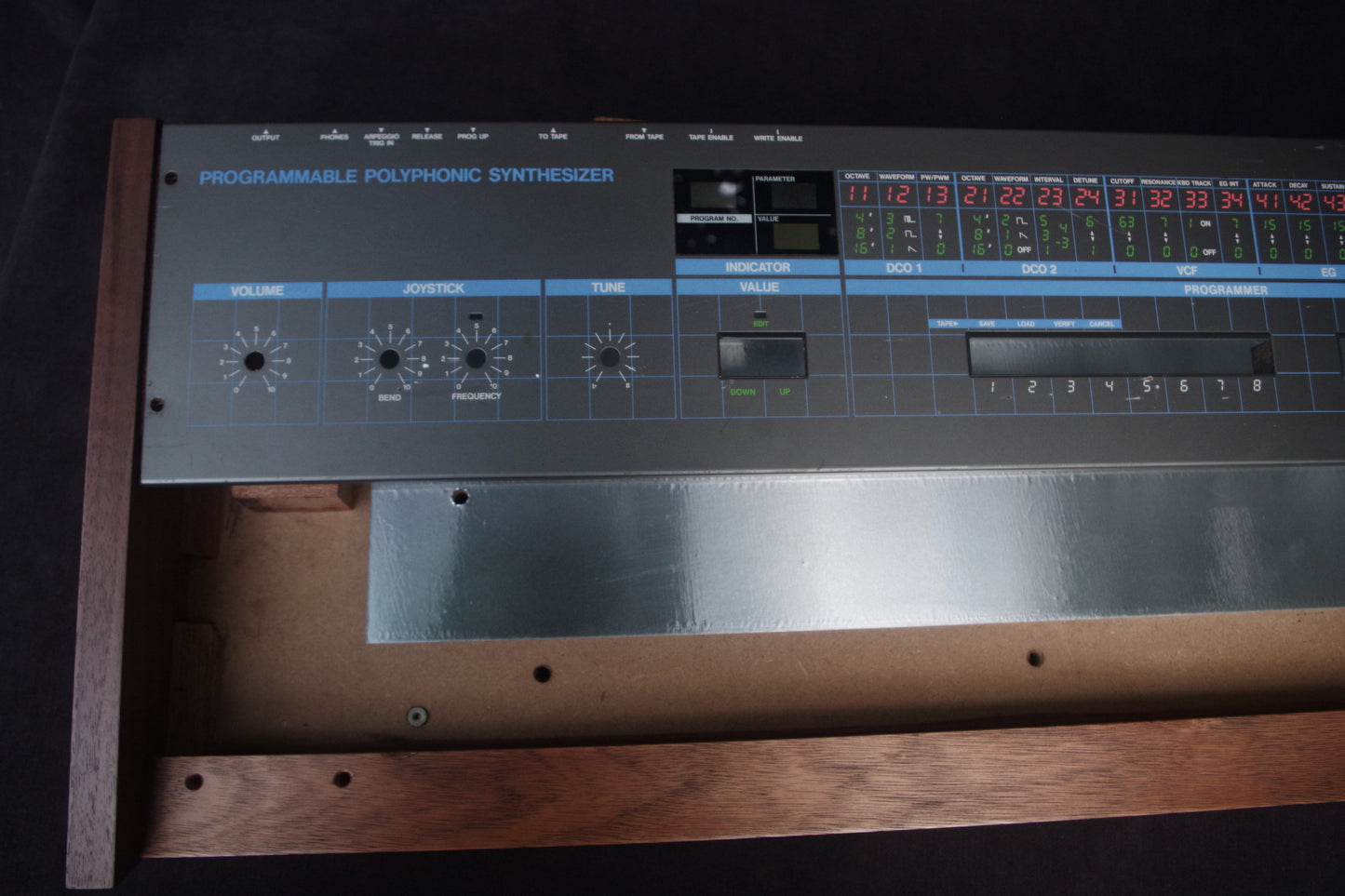 Korg Poly 61 Poly 61 M Wooden American Walnut Case