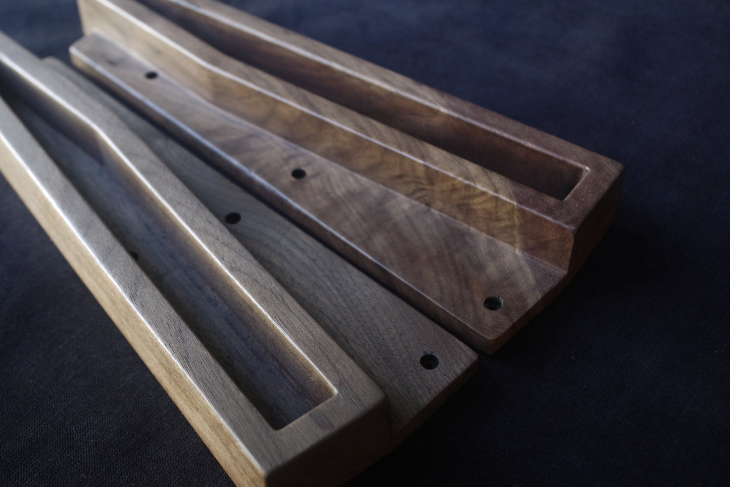 Wooden Side Panels (Wood Ends) for Synthesizer – Handmade Replacement