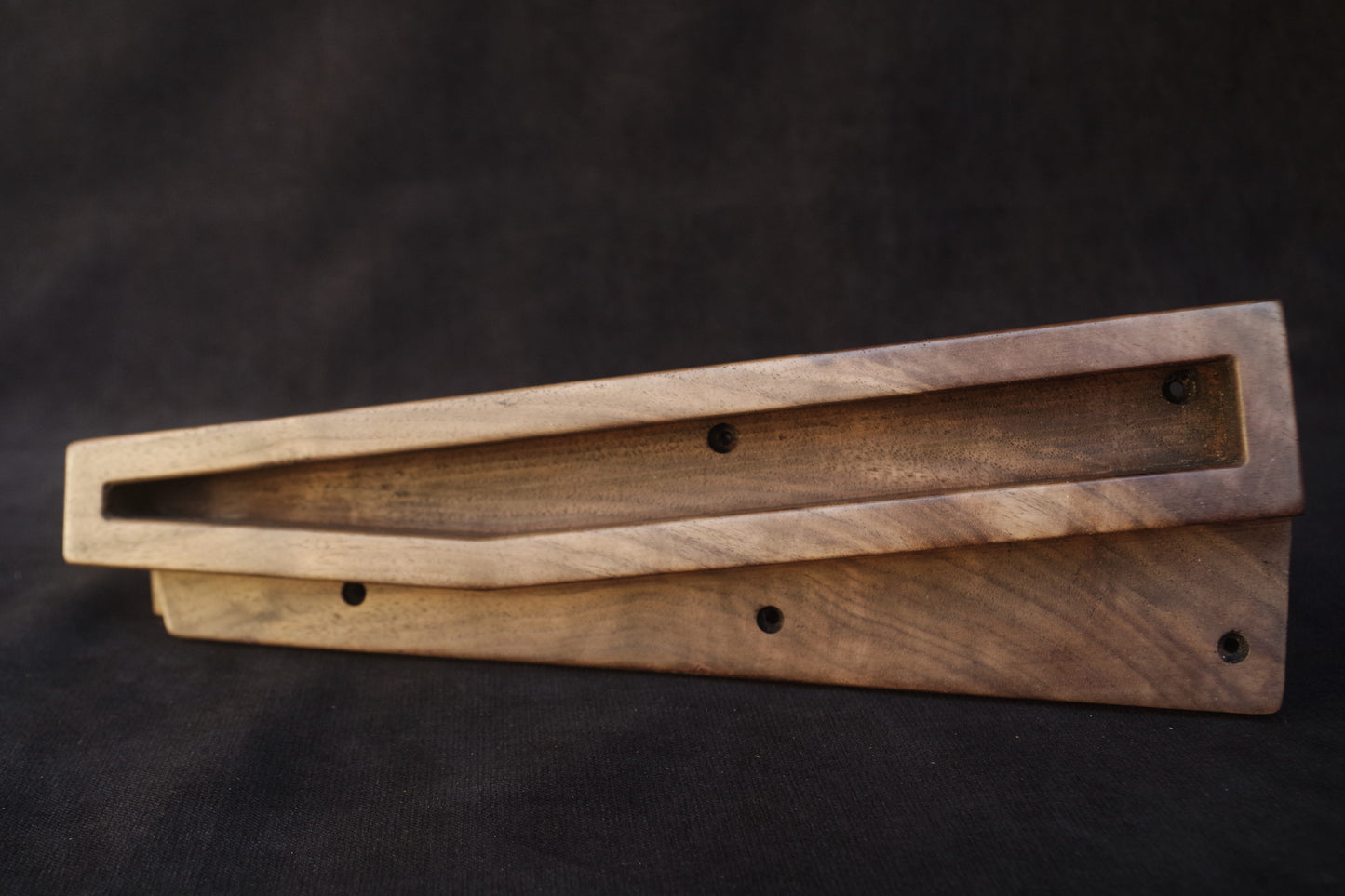 Wooden Side Panels (Wood Ends) for Synthesizer – Handmade Replacement
