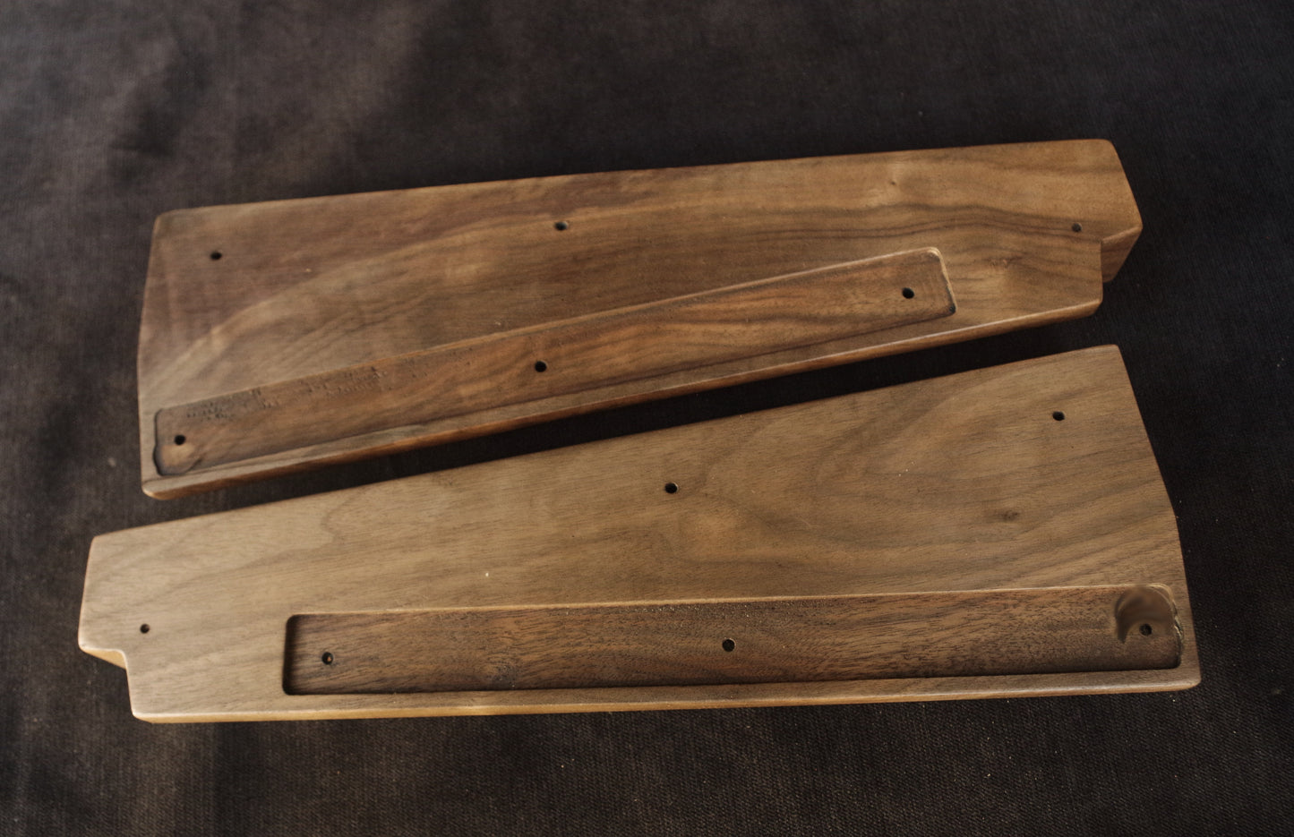 Wooden Side Panels (Wood Ends) for Synthesizer – Handmade Replacement