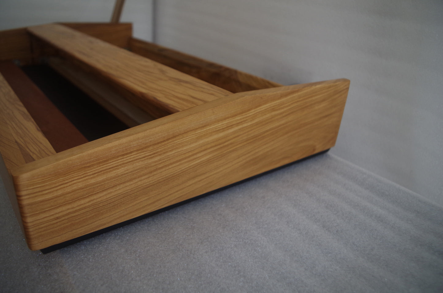 Vintage Moog Minimoog Model D Wooden Case – Italian Olive Wood – Handcrafted Synth Upgrade