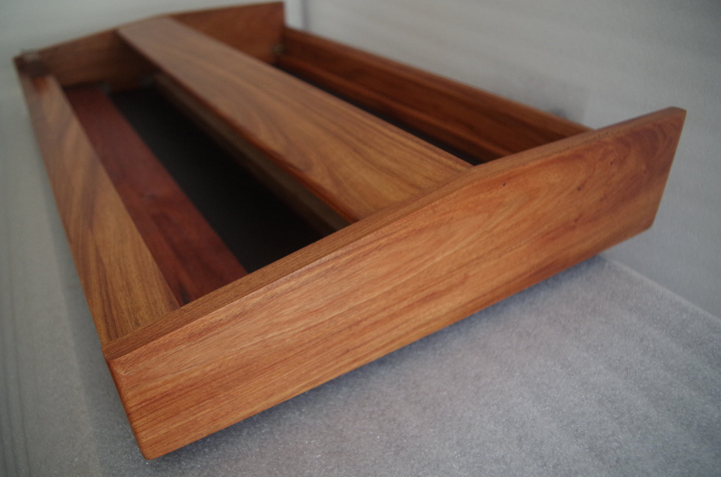 Handcrafted Rosewood Case for Vintage Moog Minimoog Model D with Black Base