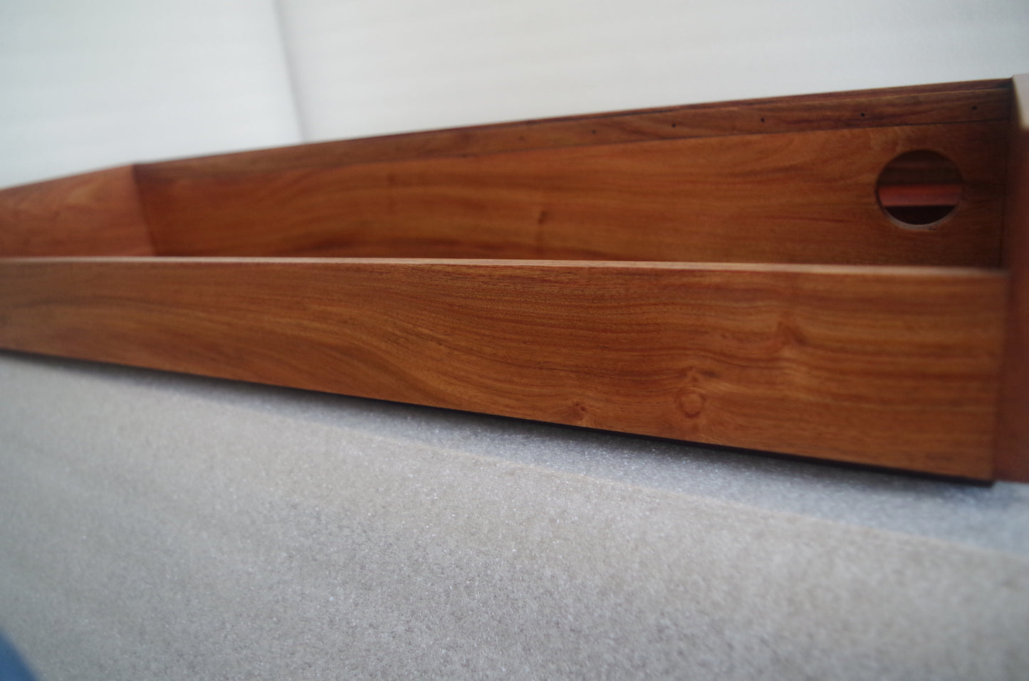Handcrafted Rosewood Case for Vintage Moog Minimoog Model D with Black Base