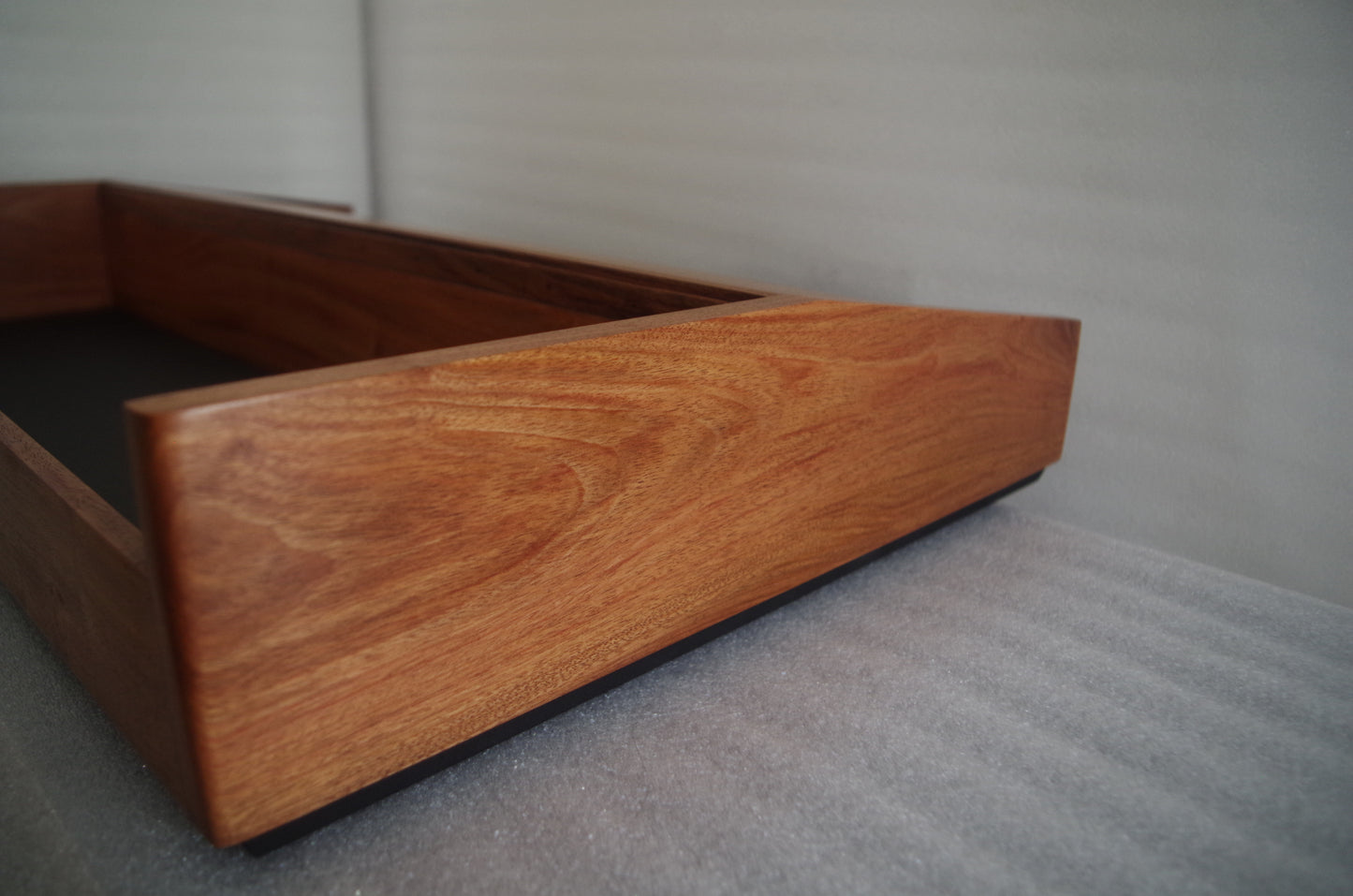 Handcrafted Rosewood Case for Vintage Moog Minimoog Model D with Black Base