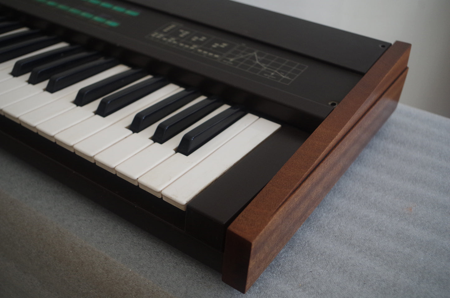Yamaha DX7 / DX9 Mahogany Wooden Side Panels – DX1 Style Upgrade