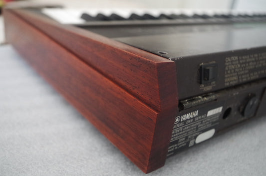 Yamaha DX7 / DX9 Padauk Wooden Side Panels – DX1 Style Upgrade