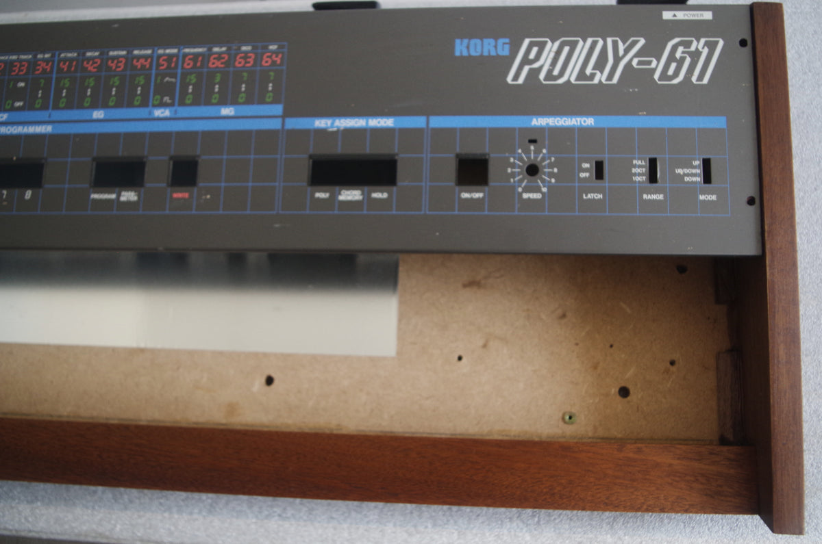 Korg Poly 61 Poly 61 M Wooden American Walnut Case