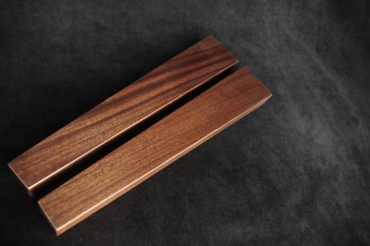 Akai AX 60 synthesizer Side Panels Wooden Ends Mahogany Wood