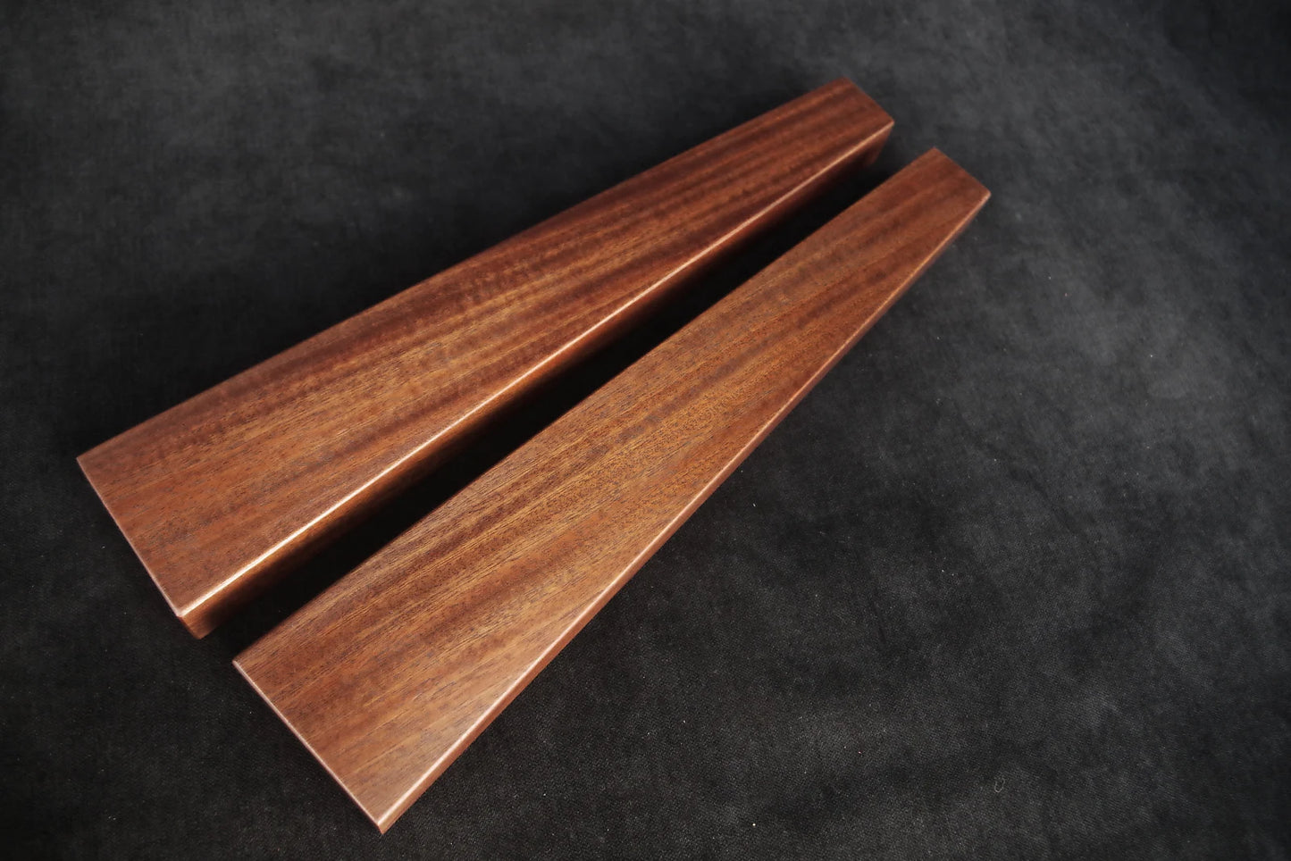 Akai AX 60 synthesizer Side Panels Wooden Ends Mahogany Wood