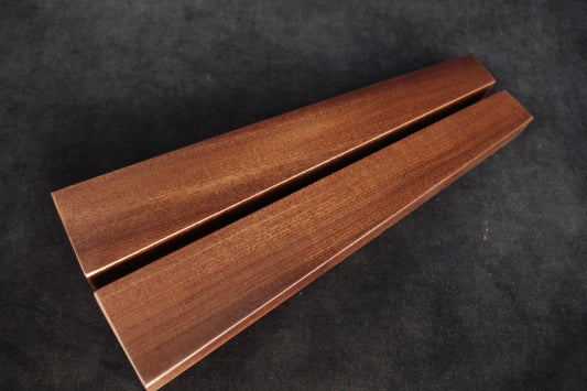Akai AX 60 synthesizer Side Panels Wooden Ends Mahogany Wood